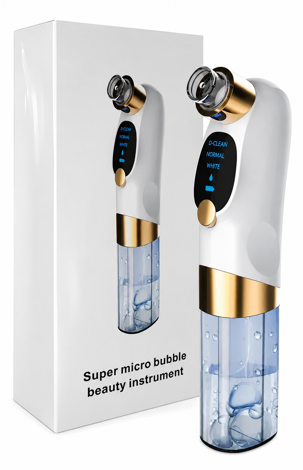 HydroPore Pro™ - Extractor Hidro-Facial por Succión con Agua